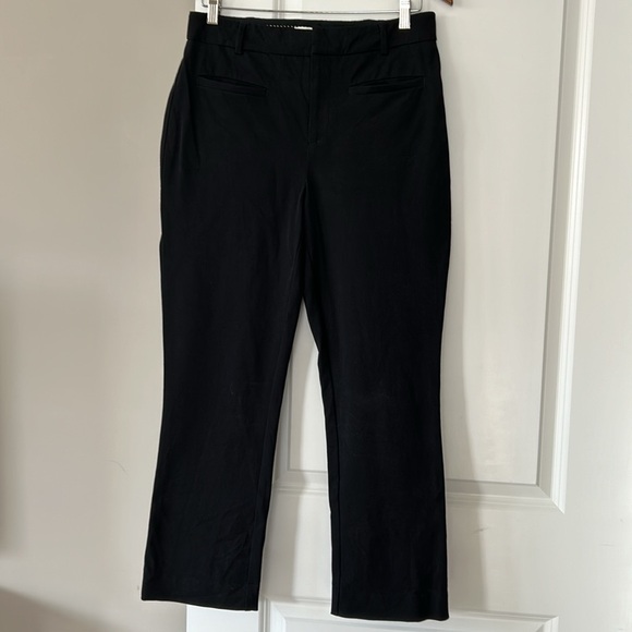 Maeve By Anthropologie Black Dress Trousers w Welt Pockets, Belt Loops Size 8 - Picture 6 of 12